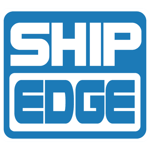 Square Shipedge Logo Wrapped in White